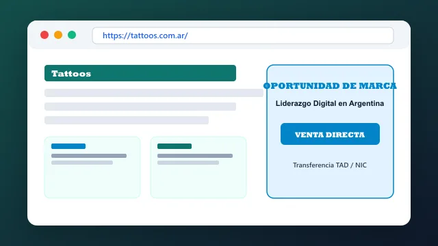 Modelo de aplicación comercial y proyectos digitales para tattoos.com.ar